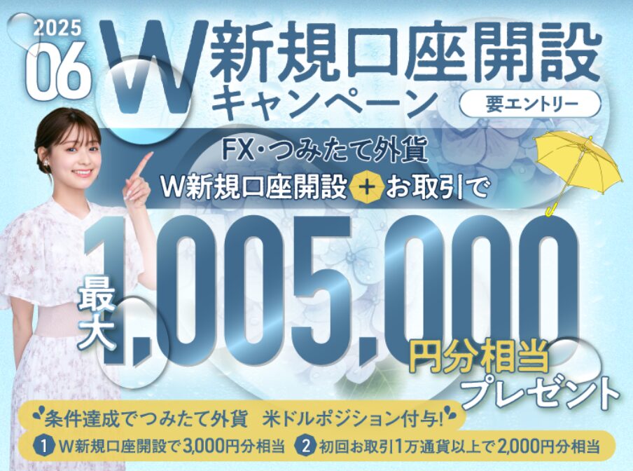 SBIFXトレードの6月のキャンペーン