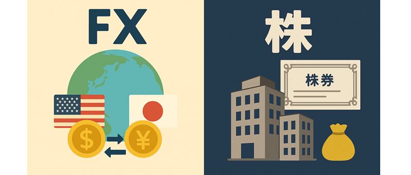 FXと株どっちが難しい?初心者向けに違いやリスク・始めやすさを比較