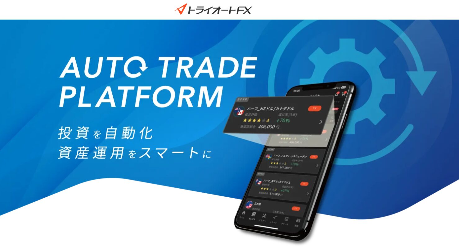 インヴァスト証券(トライオートFX)サイトトップ