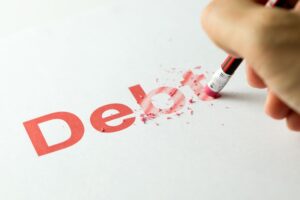 借金を消す方法はある？合法的に借金を消す方法で確実に完済を目指す