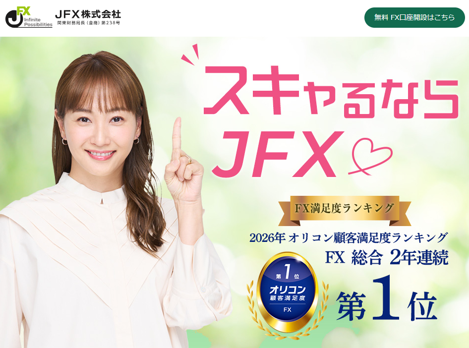 JFXはスキャルピングOKのFX会社