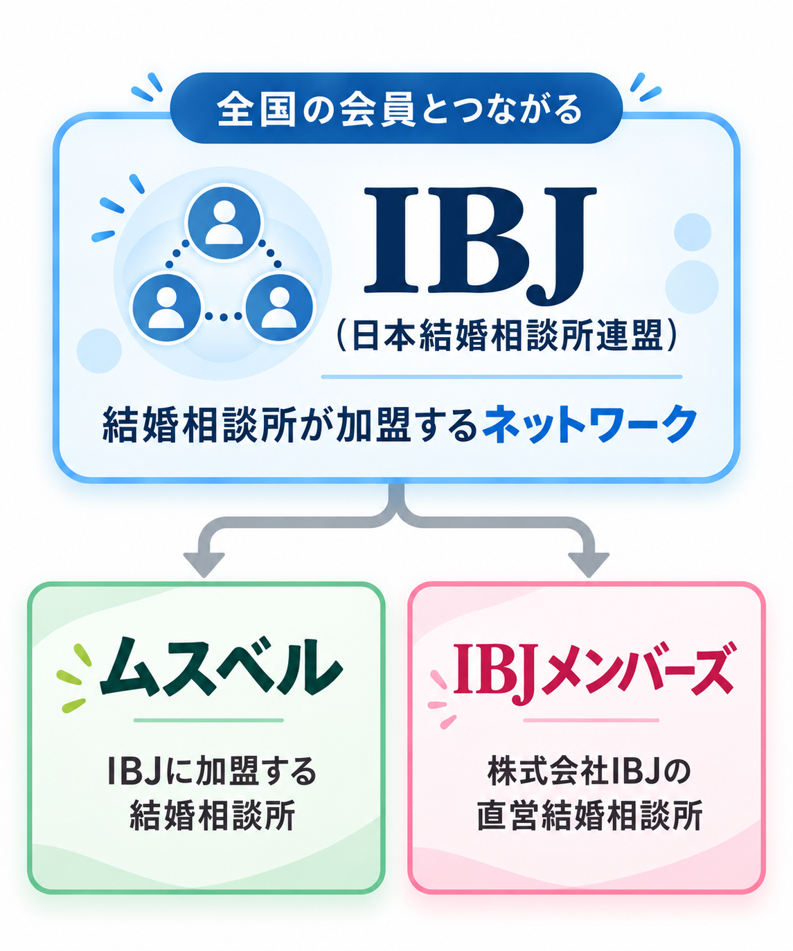 ムスベルのIBJとIBJメンバーズの違い